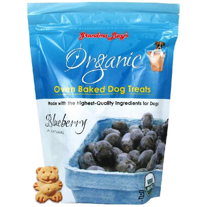 10% OFF: Grandma Lucy's Organic Blueberry Oven Baked Dog Treats 14oz