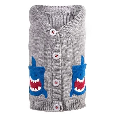 Shark Pocket Dog Cardigan