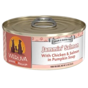 Weruva Jammin' Salmon with Chicken & Salmon in Pumpkin Soup Canned Dog Food